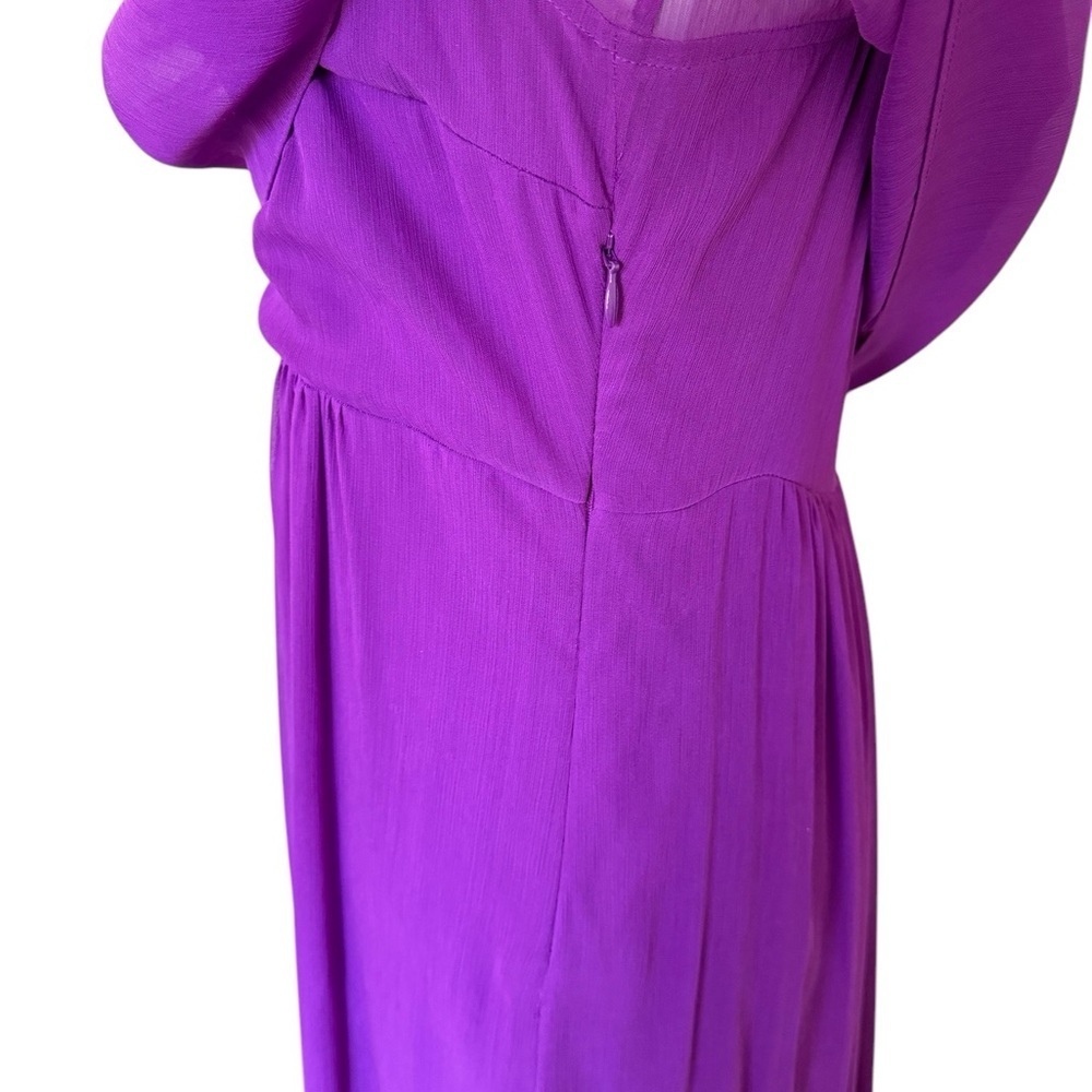 Elegant Purple Maxi Dress - Picture 5 of 5